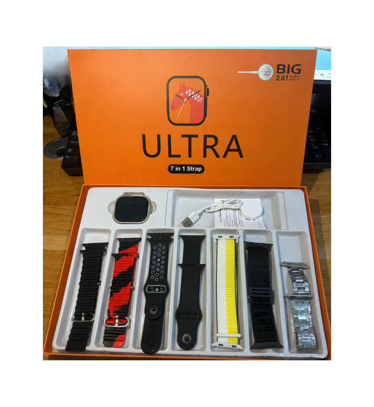 Reloj Inteligente Ultra 7 en 1