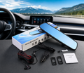 ESPEJO RETROVISOR UNIVERSAL CON 2 CAMARAS TRASERA Y DELANTERA