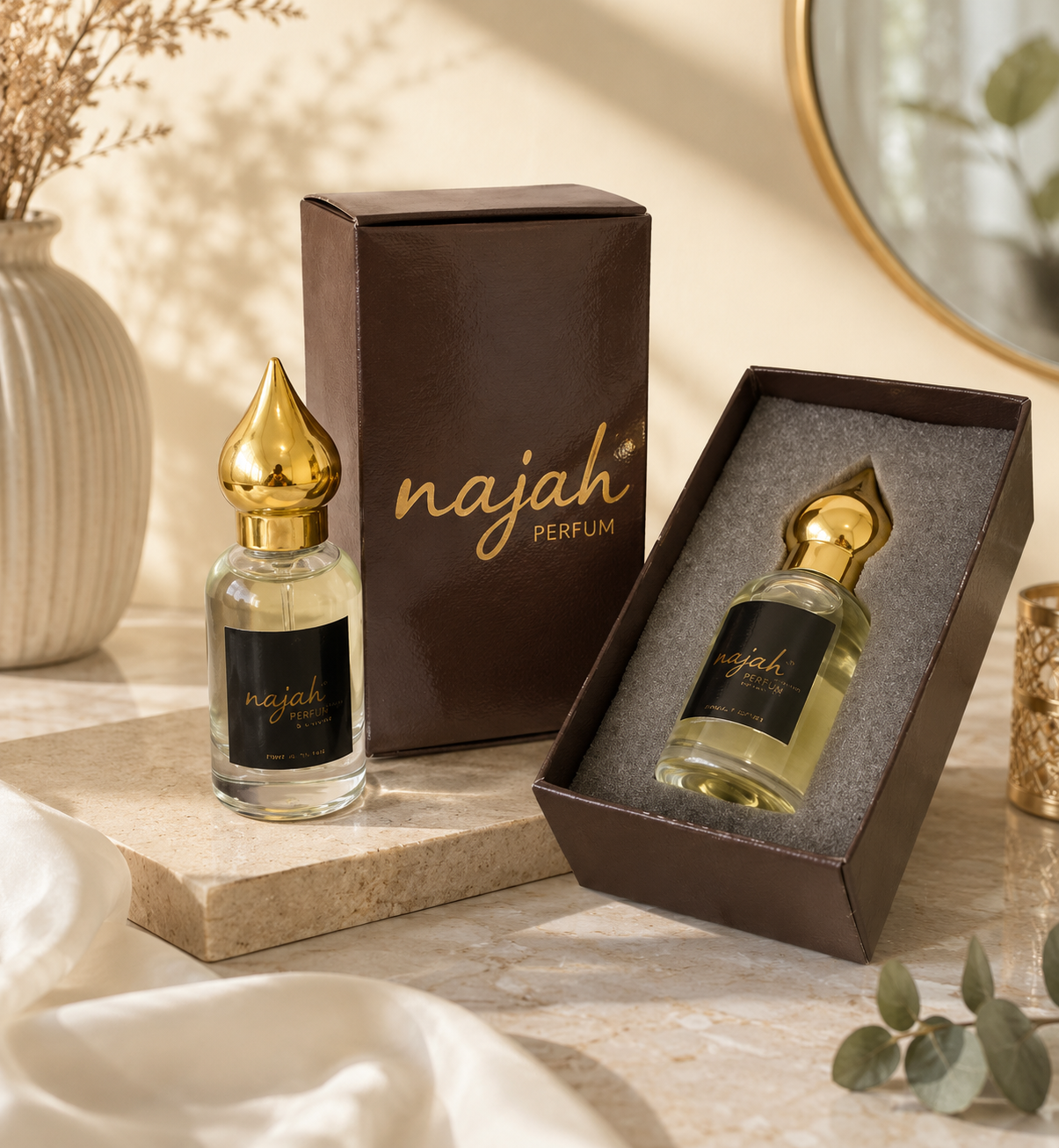PERFUME NAJAH - ARABE CON FEROMONAS 12 HORAS EN PIEL 30 ML