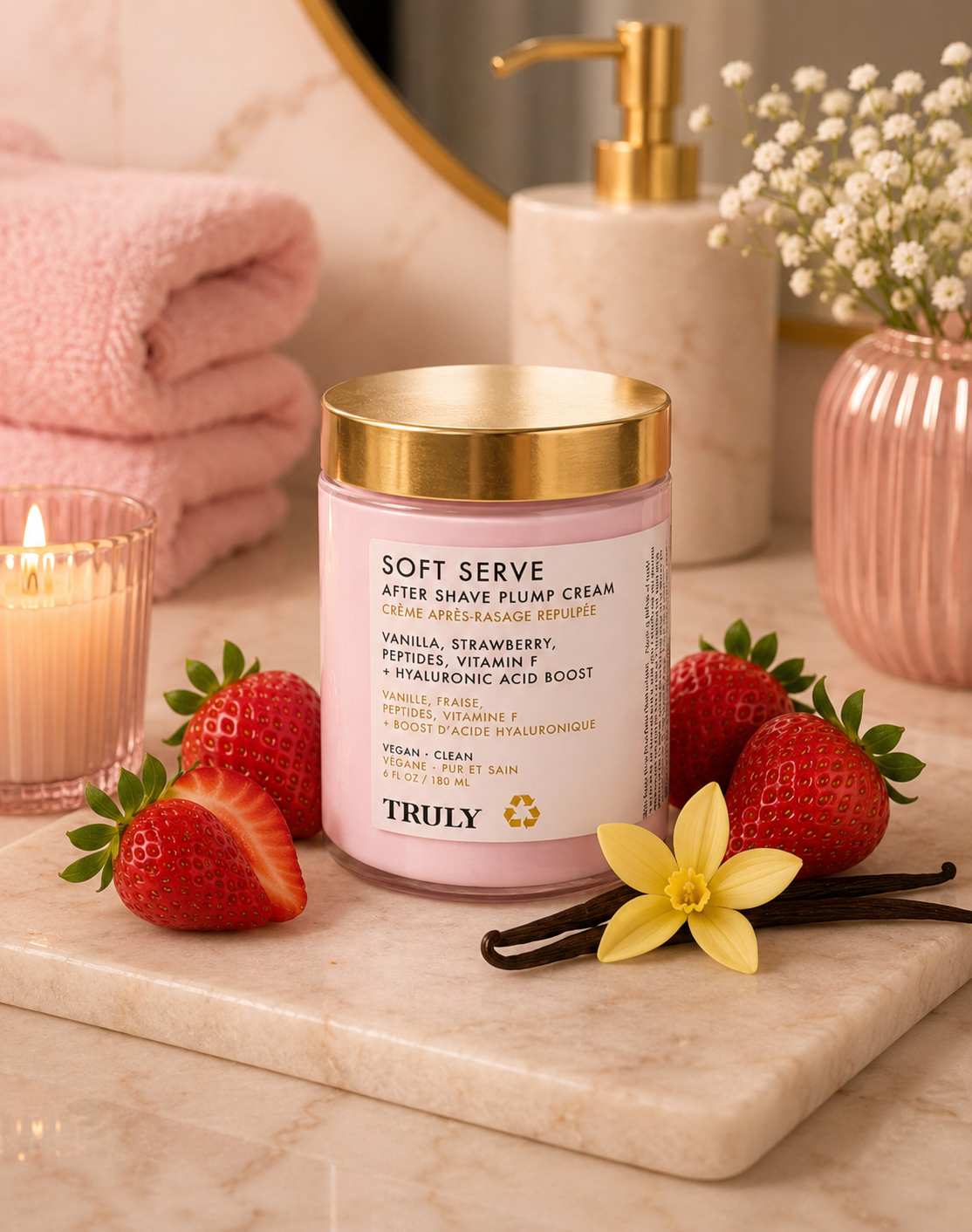 Soft Serve Strawberry – Piel Suave y Deliciosa