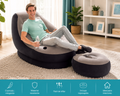 SILLON Y REPOSAPIÉS INFLABLE INTEX