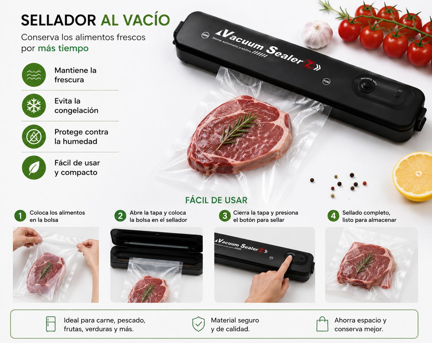 SELLADORA AL VACÍO