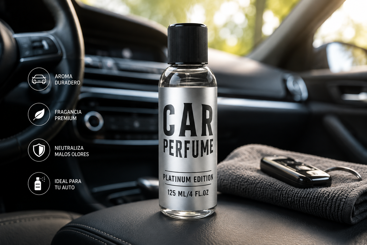 PERFUME DE CARROS LUXURY - HASTA 3 MESES DE DURACIÓN