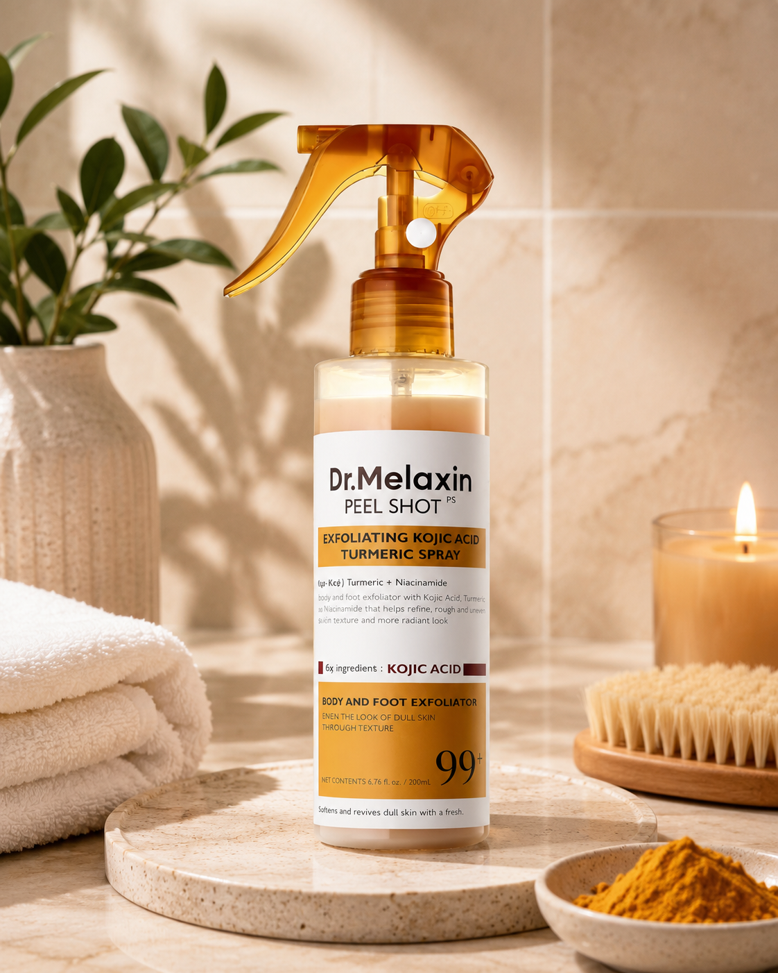 Spray Aclarante e Iluminador Dr. Melaxin