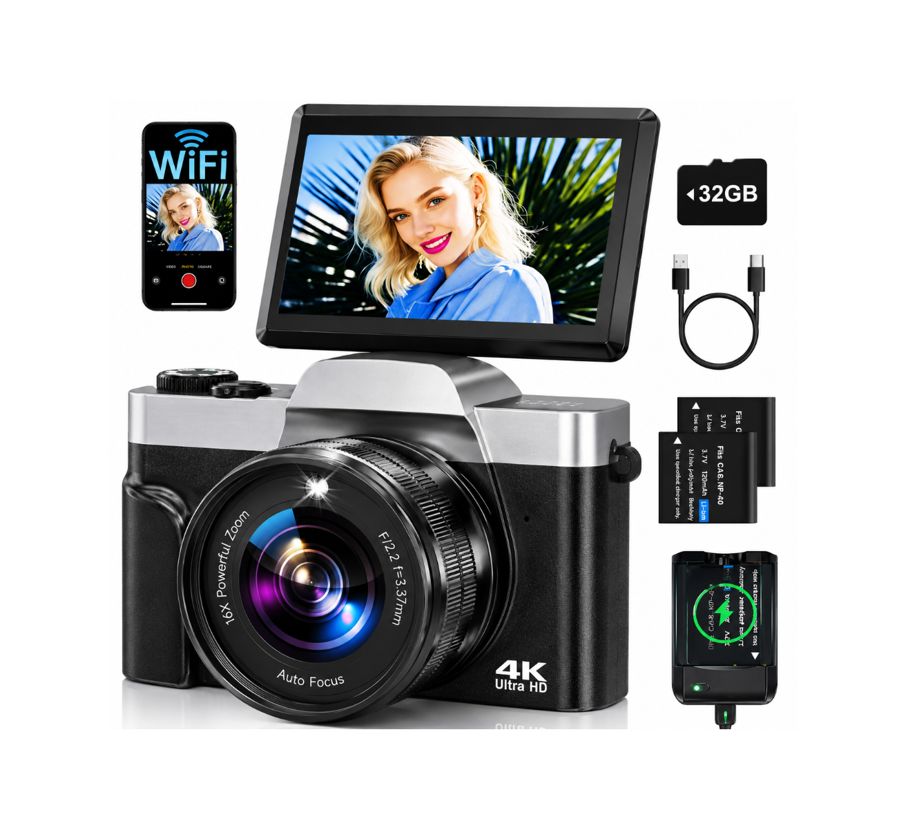 CÁMARA DIGITAL 4K