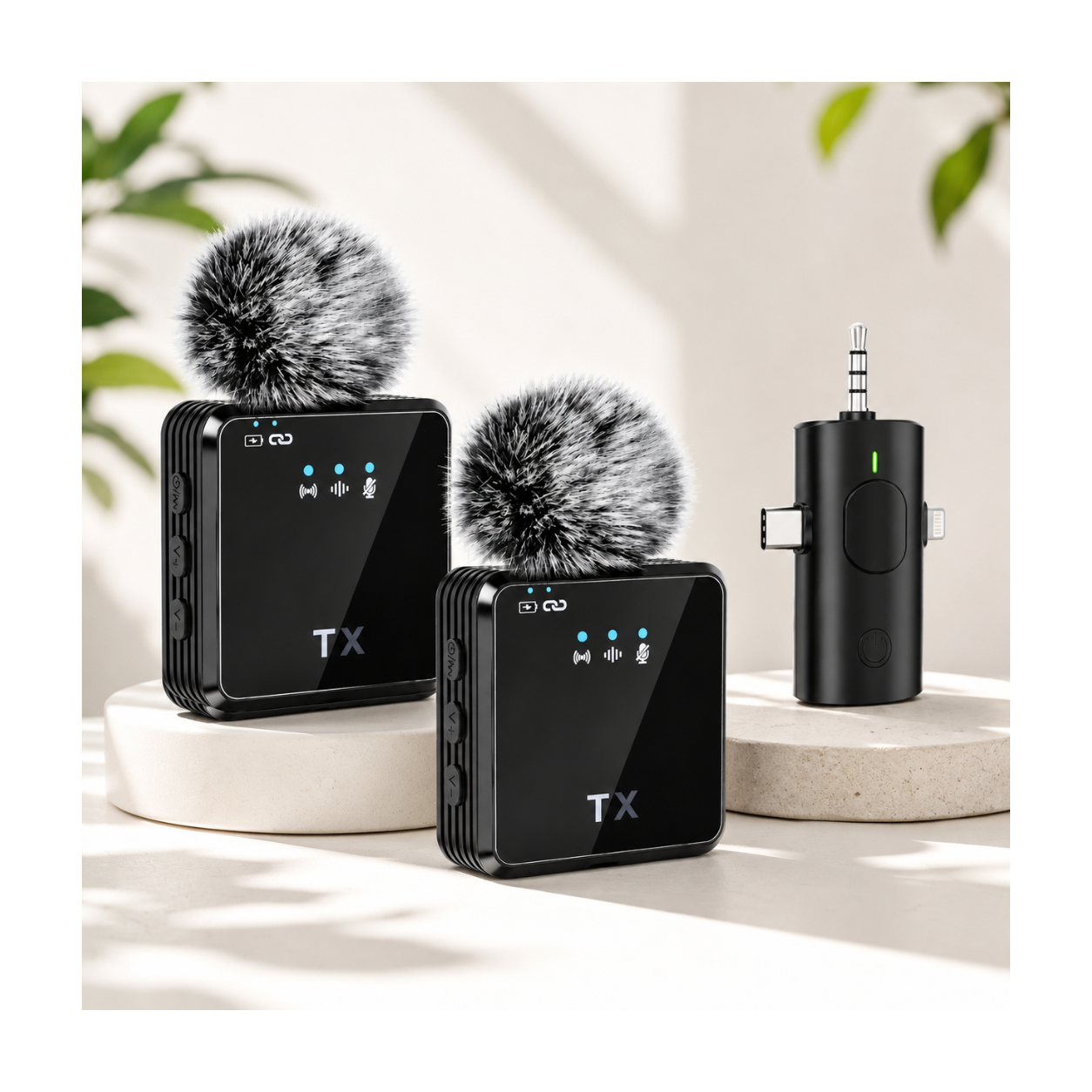 MICROFONO INALAMBRICO WIRELESS F-11 3 EN 1