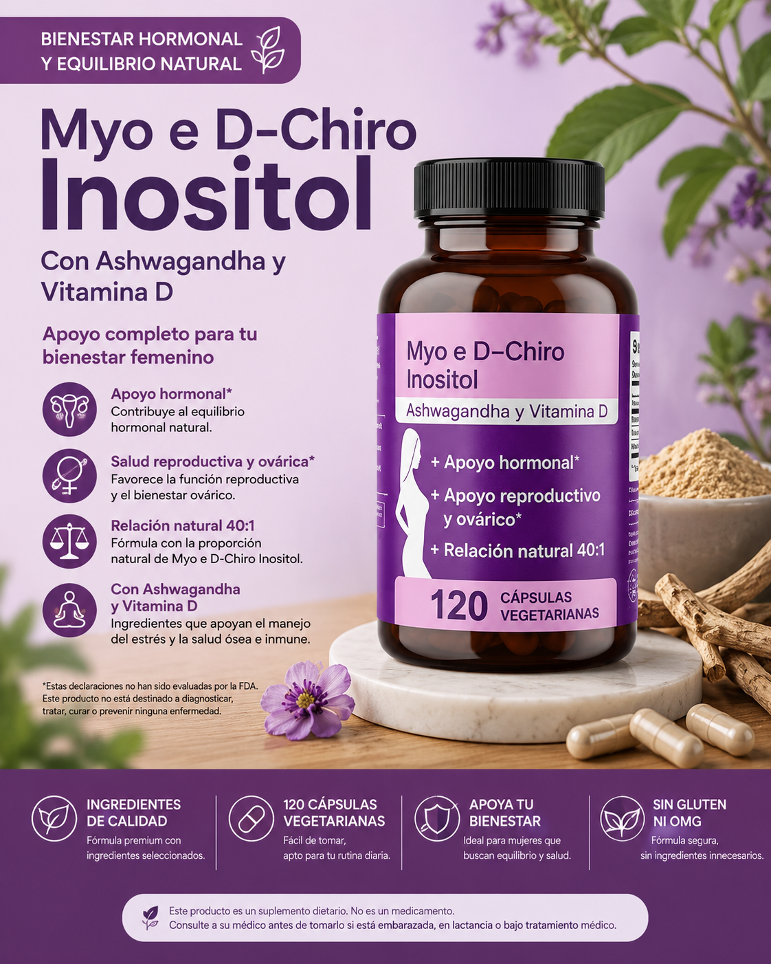 Suplemento Hormonal Femenino