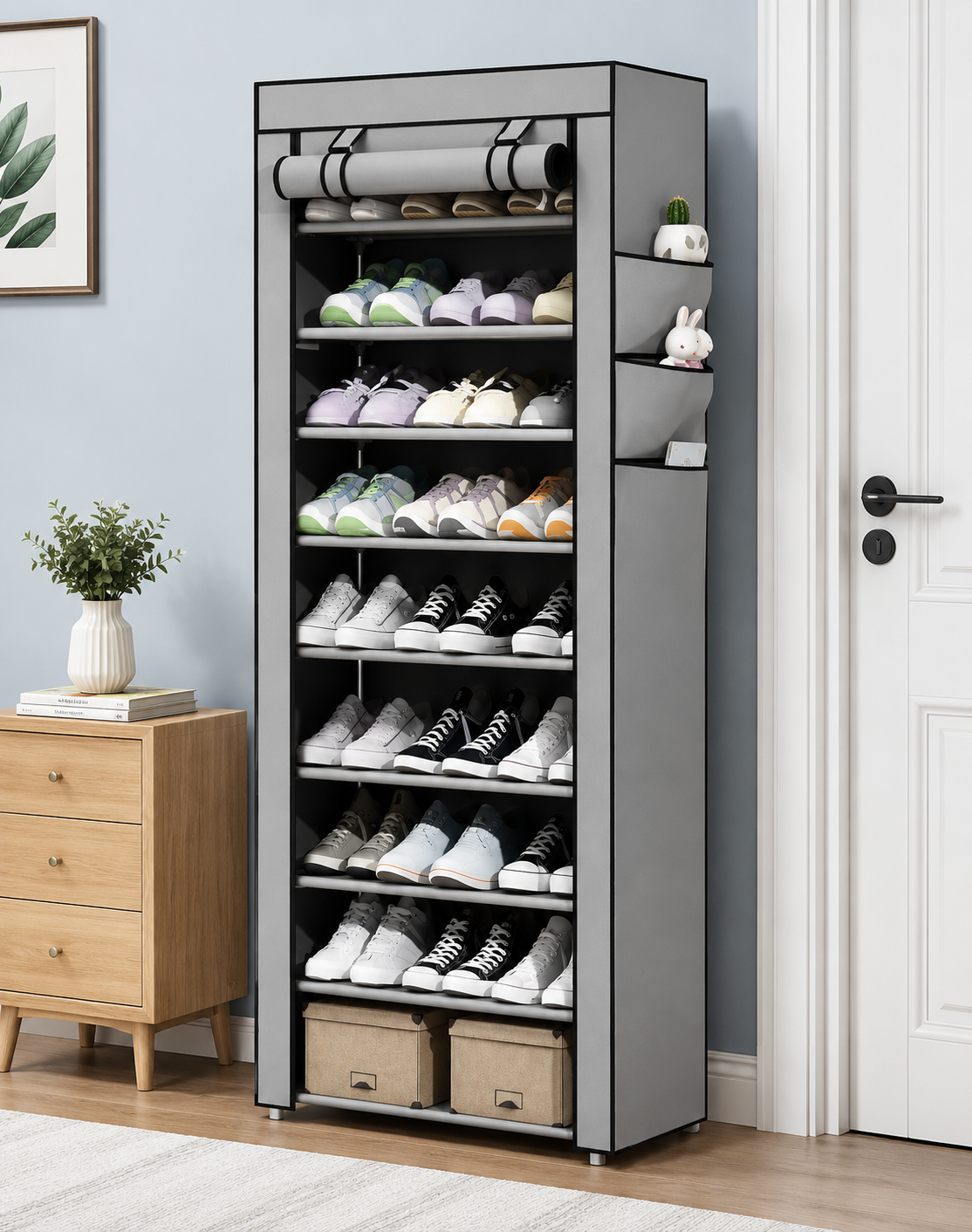 ORGANIZADOR DE ZAPATOS 9 NIVELES