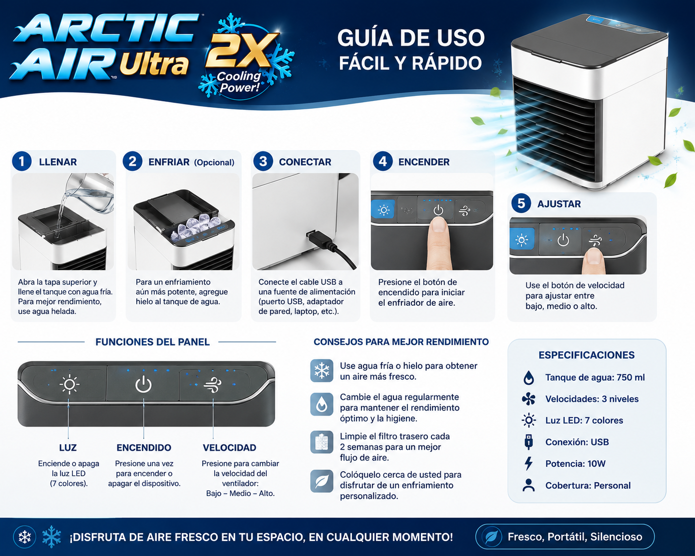 MINI AIRE PORTATIL