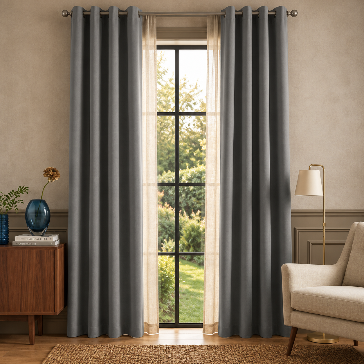 CORTINA KING 53X90 (134.5X228.5CM)