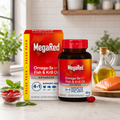 MegaRed Omega-3 Fish &amp; Krill Oil Advanced 500 mg