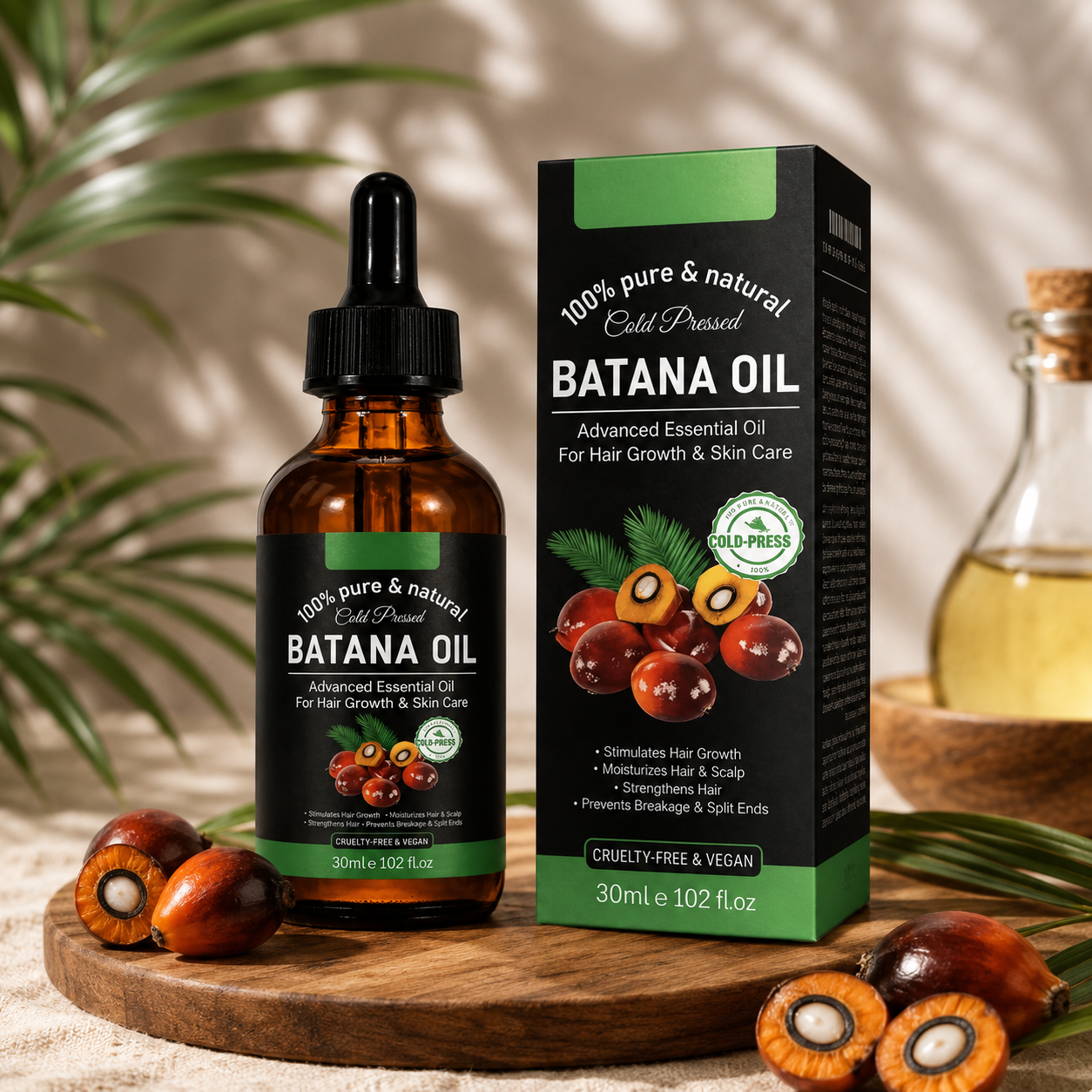 ACEITE DE BATANA - FORMULA MEJORADA 100% NATURAL