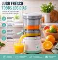 EXPRIMIDOR DE JUGO RECARGABLE