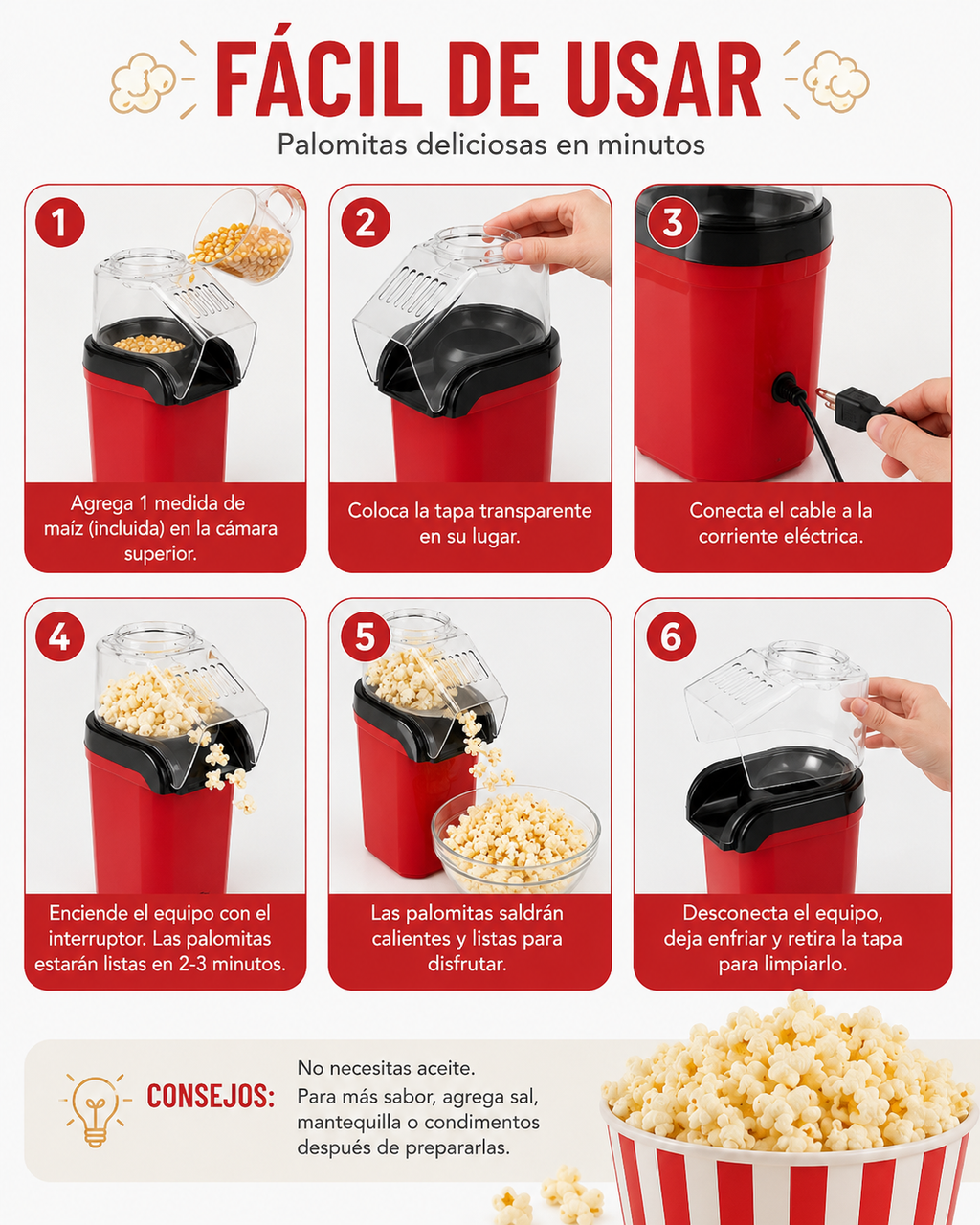 MAQUINA DE PALOMITAS