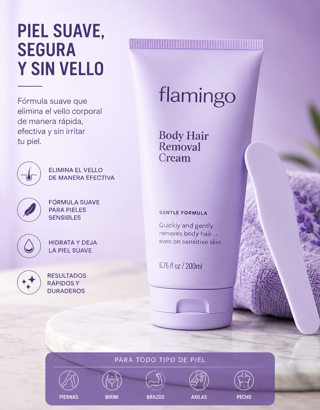 CREMA DEPILADORA FLAMINGO