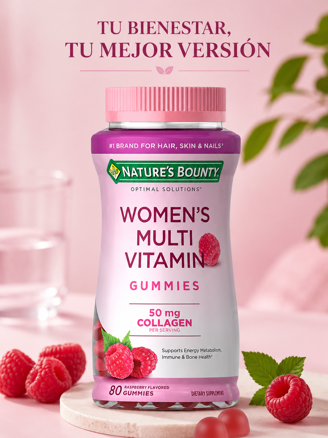 GOMITAS MULTIVITAMÍNICAS 80 UNIDADES.