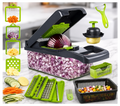 Picadora de Verduras 15 en 1 con 8 Cuchillas Reemplazables