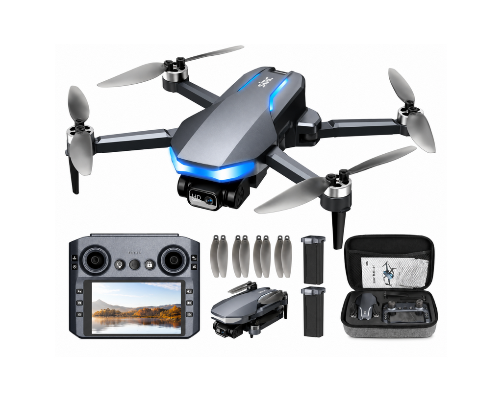 DRONE GPS CON CÁMARA PARA ADULTOS, 2K FPV DRONE CON CONTROL