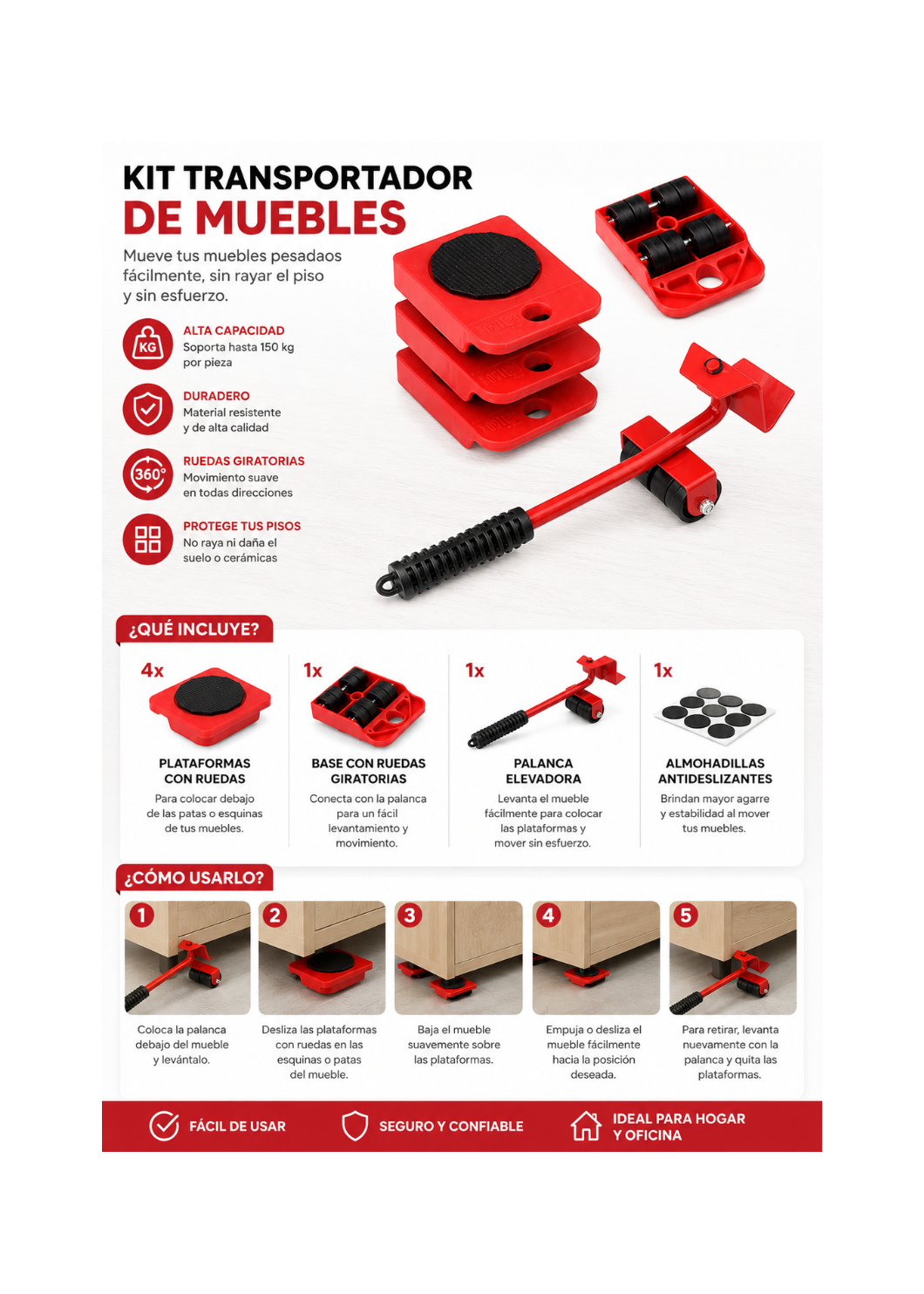 Elevador de Muebles