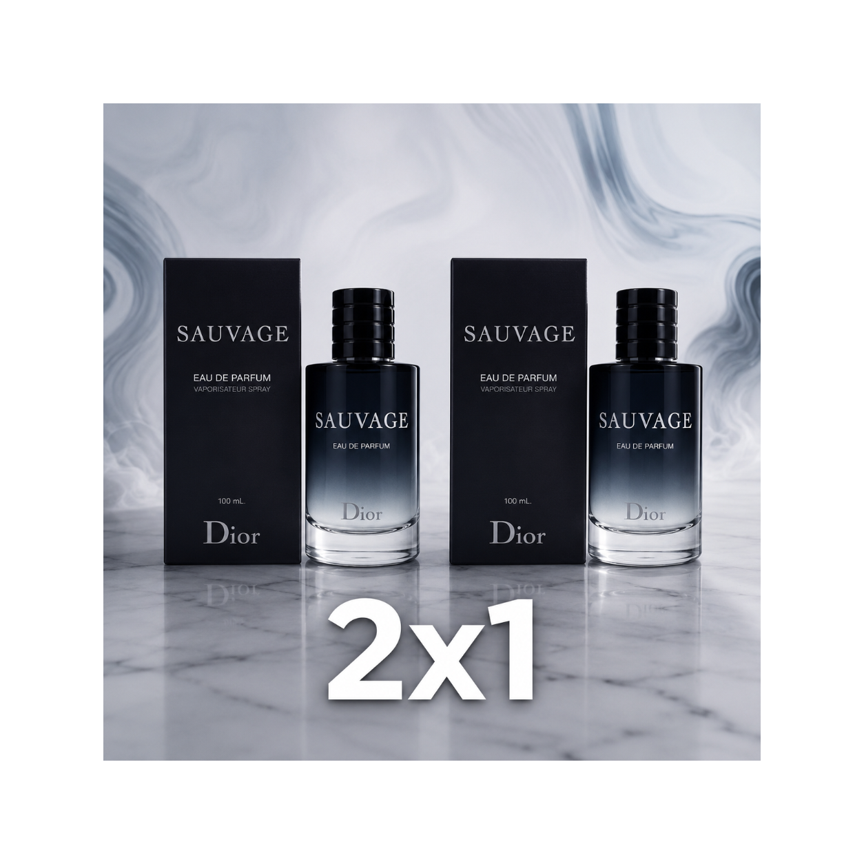 DIOR SAUVAGE 2X1 - 100 ML