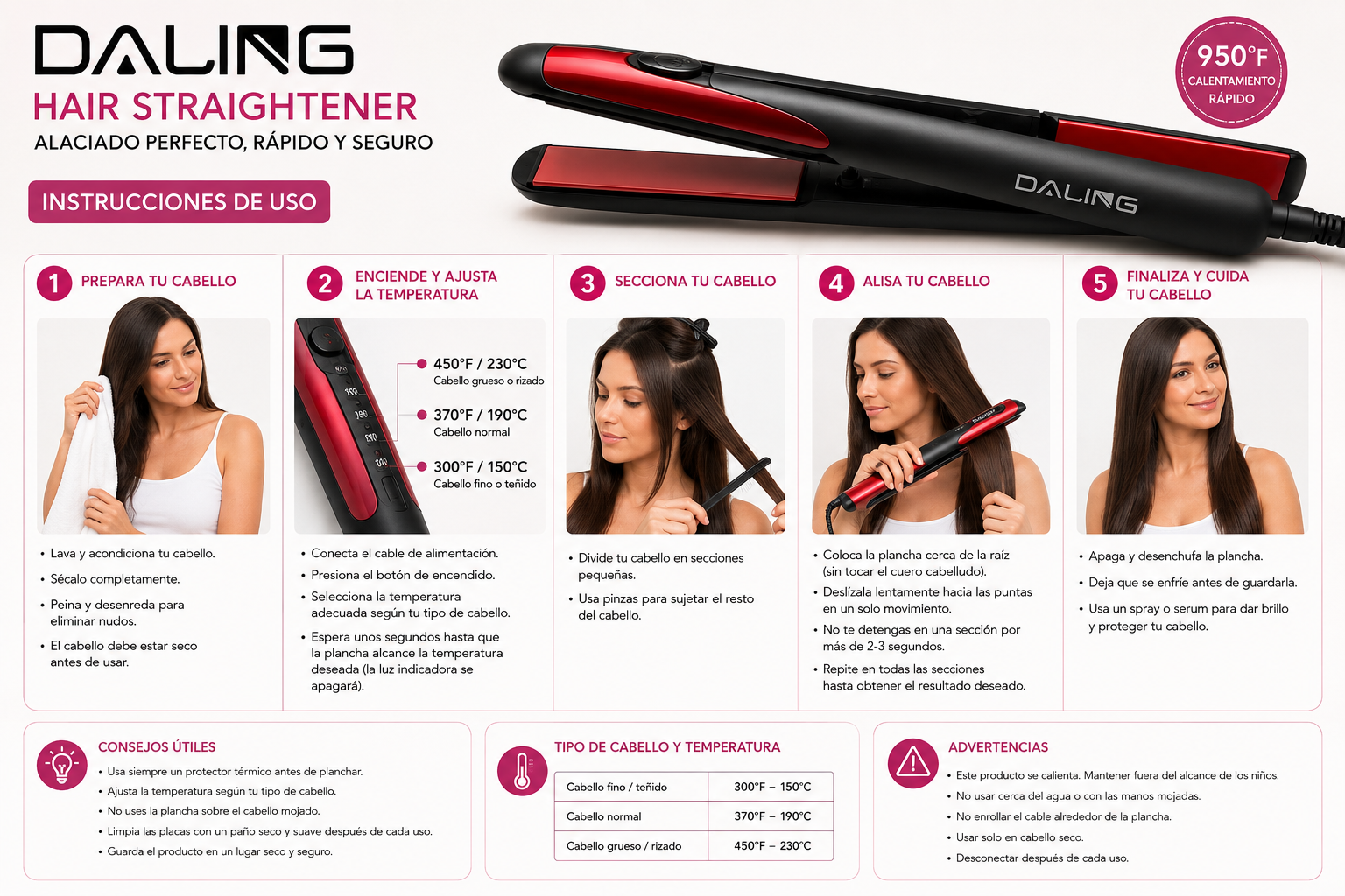 PLANCHA DE PELO