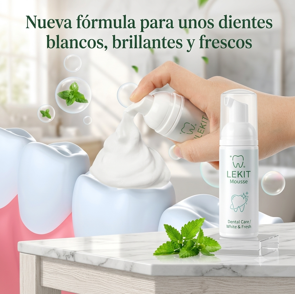 ESPUMA BLANQUEADORA DENTAL